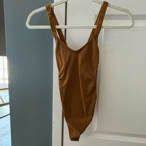 Women’s Brown One Piece Bodysuit